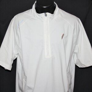 CHECHESSEE CREEK CLUB Peter Millar Crown Lightweight Nylon Wind Jacket, White, L